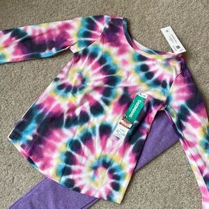 Garanimals long sleeve top and leggings set